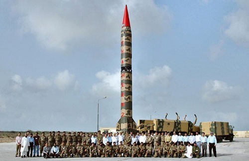 Tên lửa đạn đạo tầm xa Shaheen-II của Pakistan, tầm phóng 2.500 km